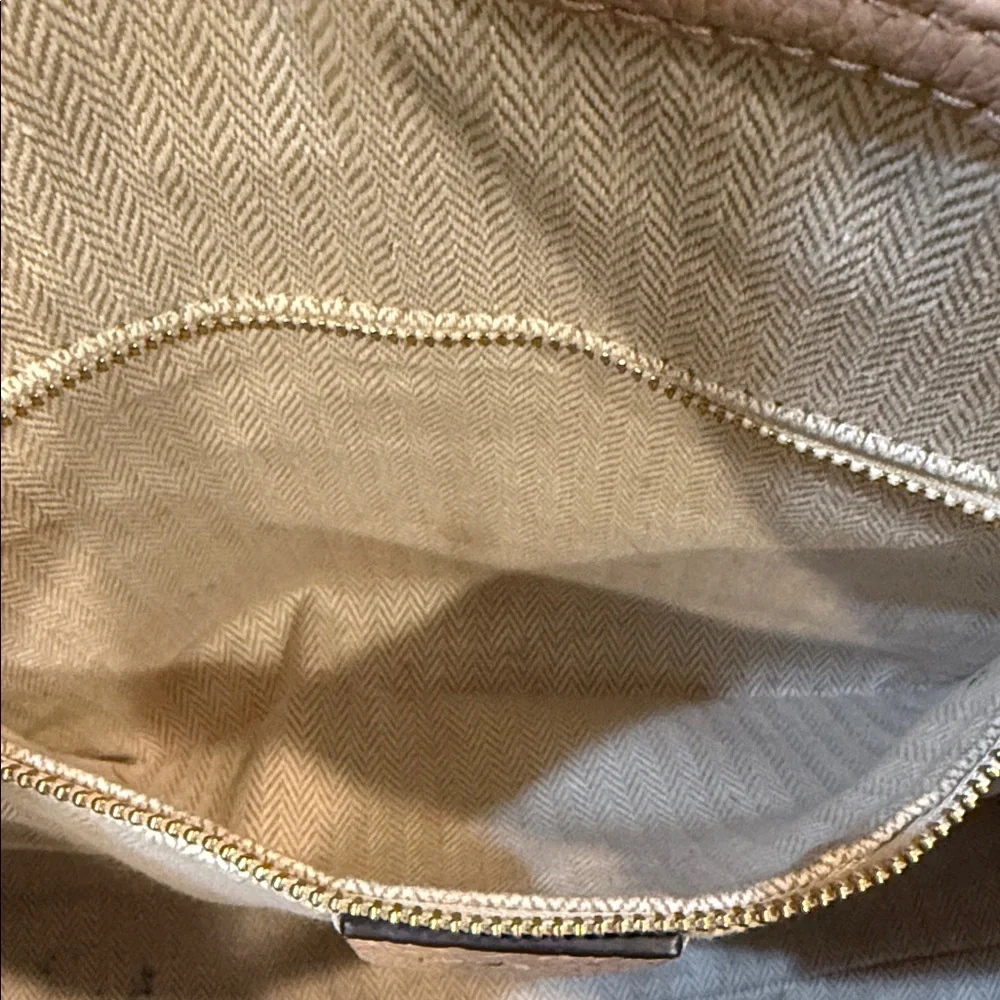 TORY BURCH McGRAW NUDE SATCHEL! - Picture 7 of 12